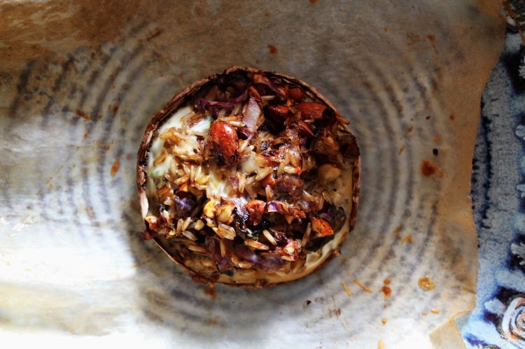 Fyldte portobello svampe Fyldte portobello svampe