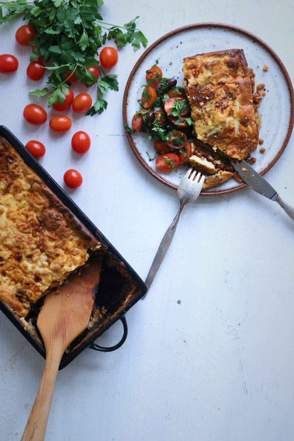 Vegetarisk moussaka