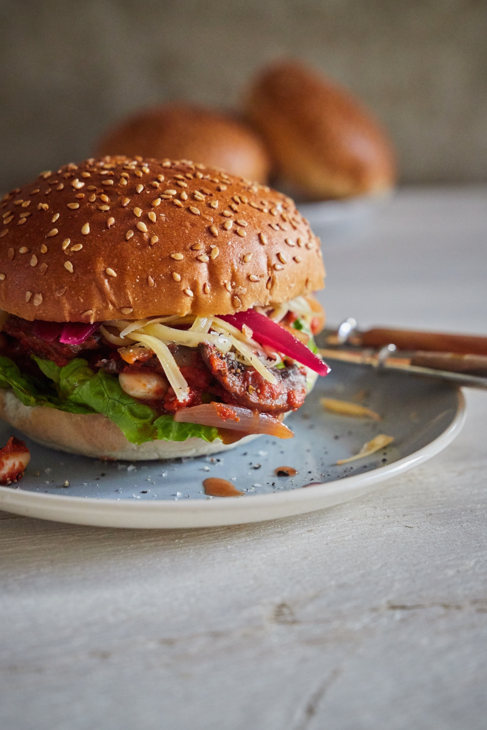 vegetarisk sloppy joe